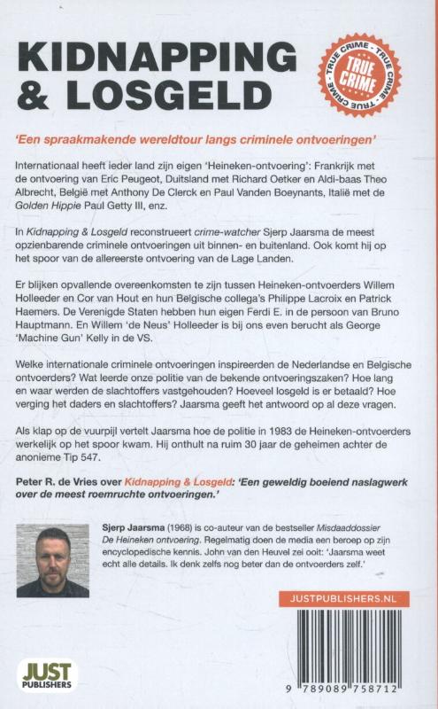 Achterkant van Kidnapping en losgeld