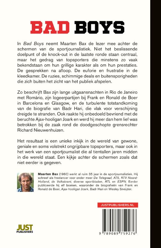 Achterkant van Bad Boys