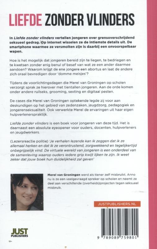 Achterkant van Liefde zonder vlinders