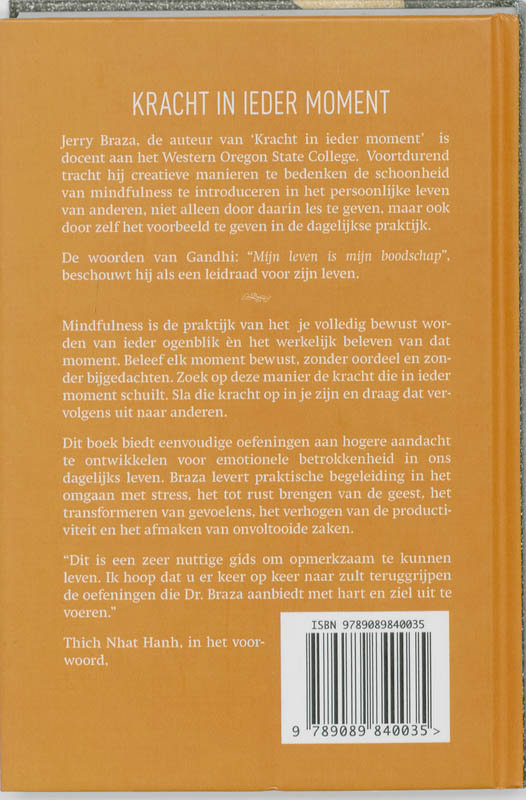 Achterkant van Kracht in ieder moment