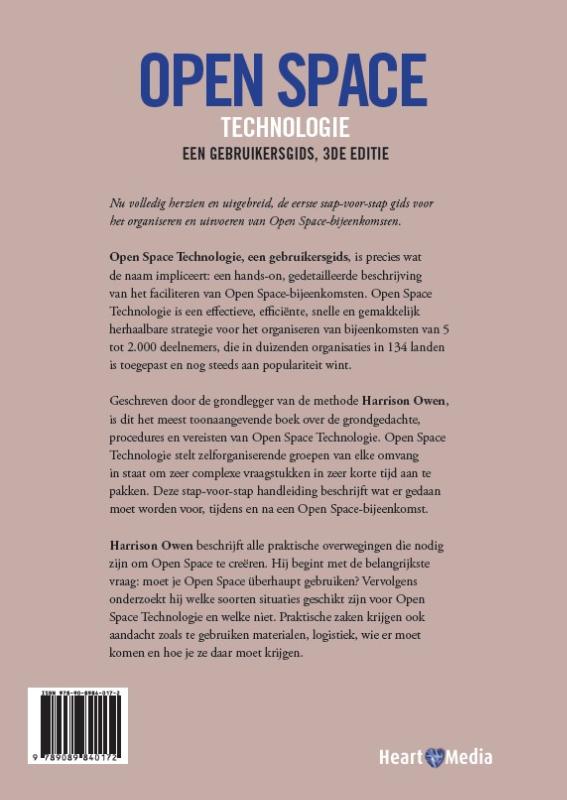 Achterkant van Open Space Technologie
