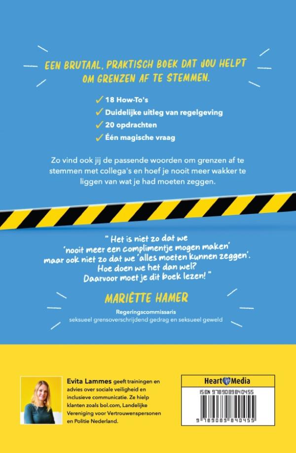 Achterkant van Waar ligt de grens?