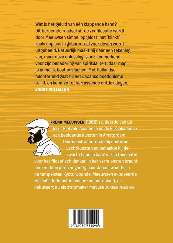 Achterkant van Zen zonder meester