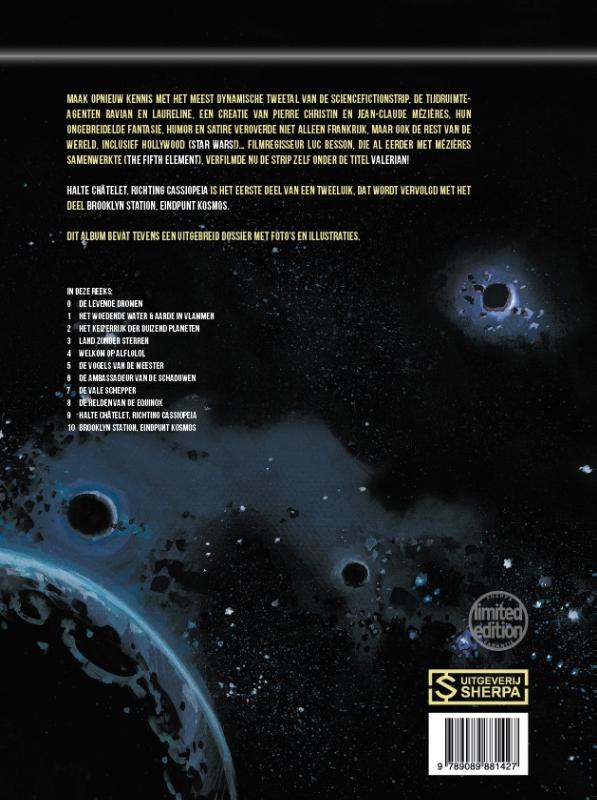 Achterkant van Halte Chatelet, richting Cassiopeia