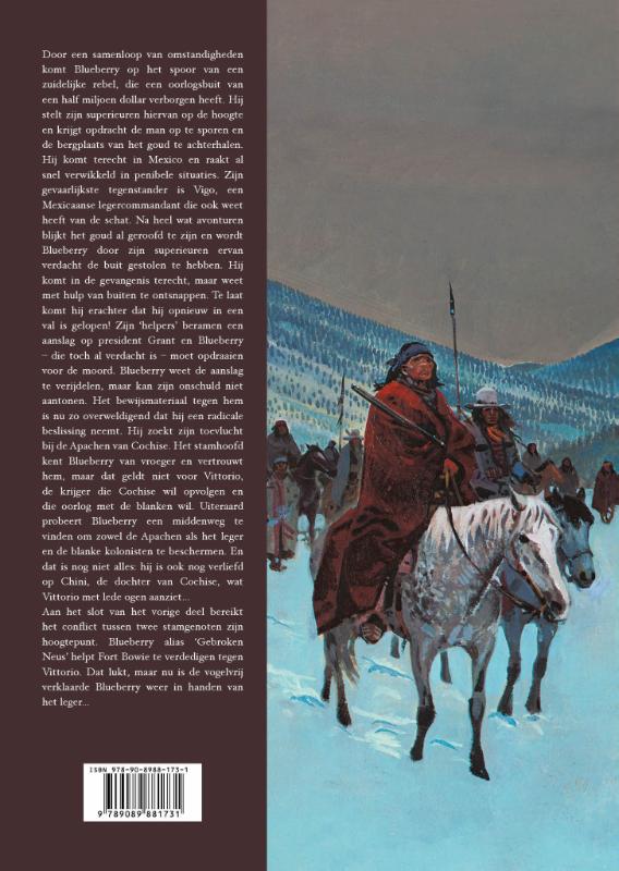 Achterkant van De lange mars & De onzichtbare Navajo's