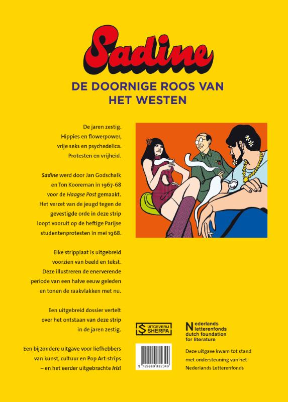 Achterkant van Sadine