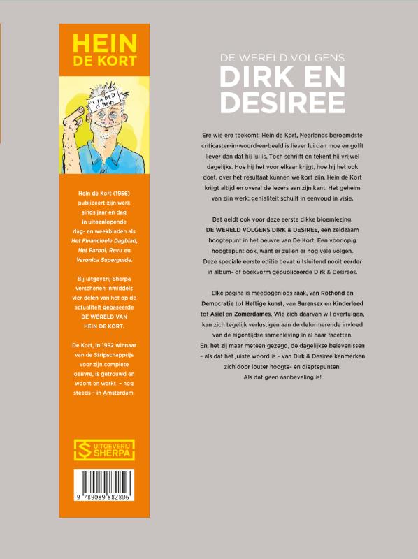 Achterkant van De wereld volgens Dirk en Desiree