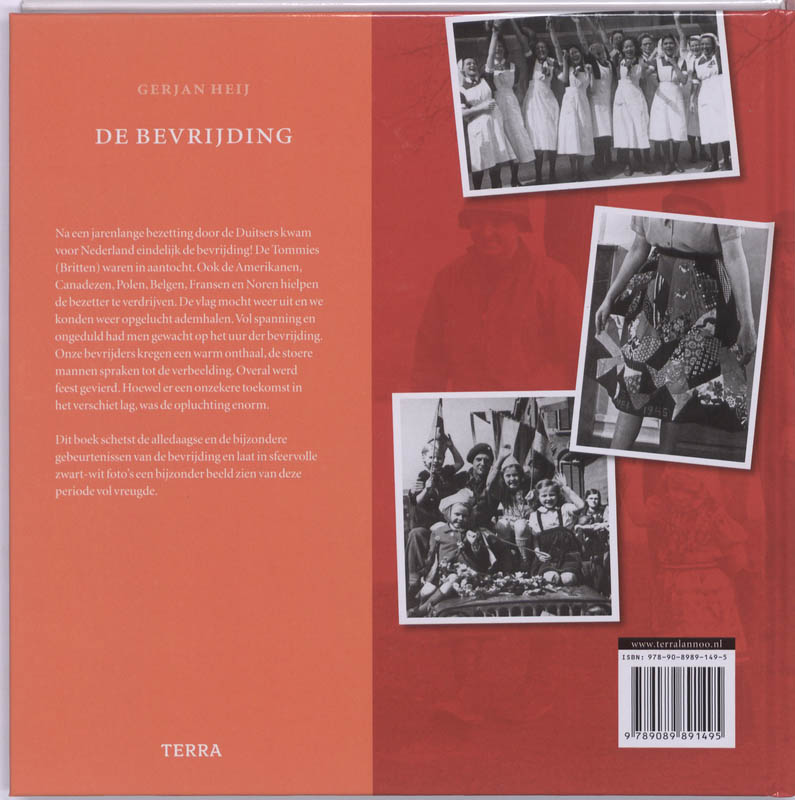 Achterkant van De bevrijding
