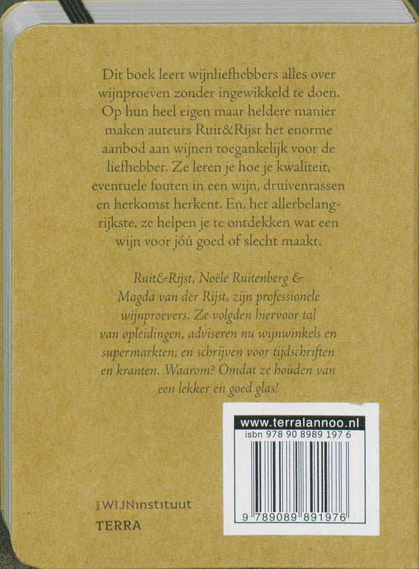 Achterkant van Wijnproeven!