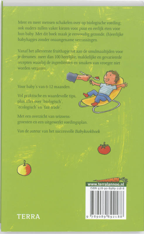 Achterkant van Biologisch koken voor je baby