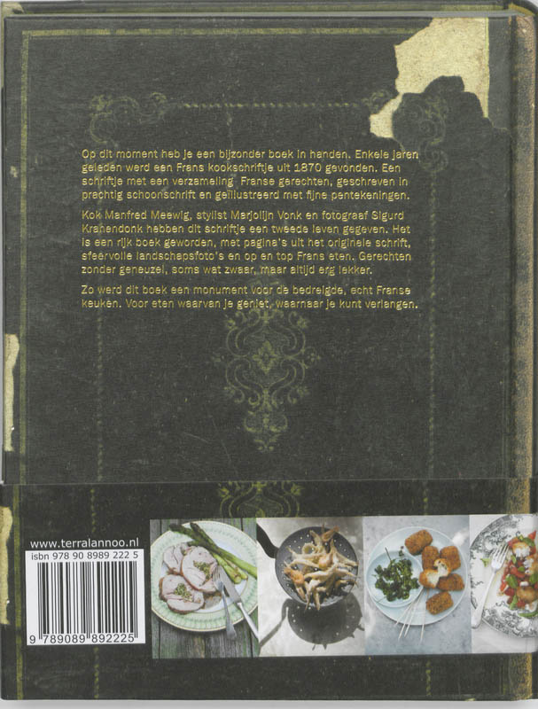 Achterkant van Recettes pour bien Vivre