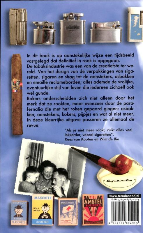 Achterkant van Toen roken nog gezond was!