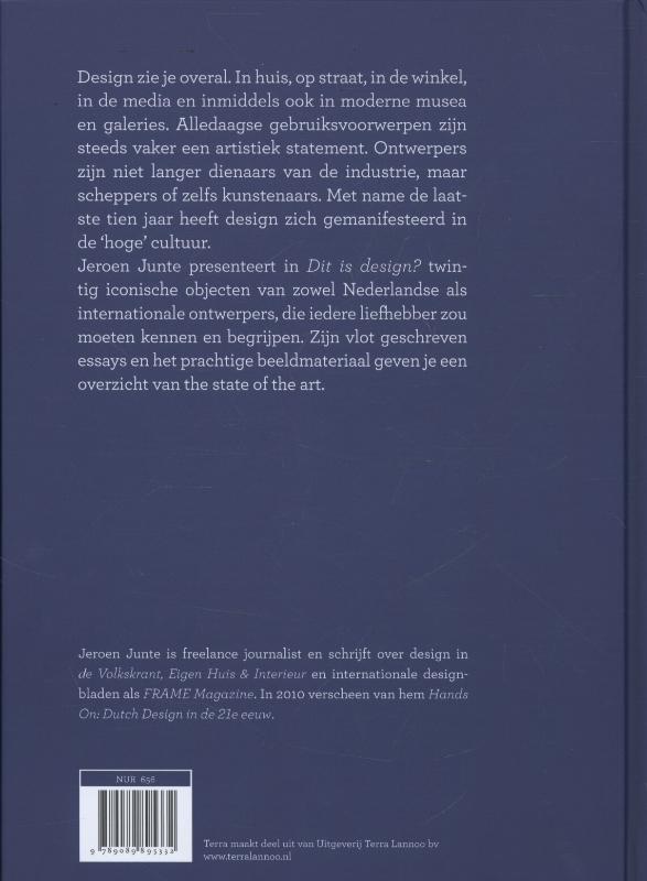 Achterkant van Dit is design?