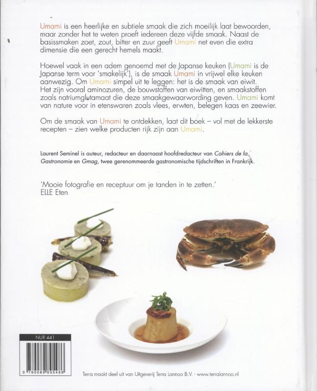Achterkant van Umami