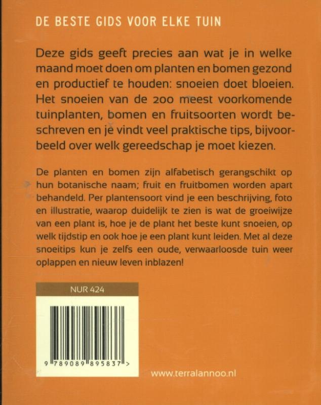 Achterkant van 200x snoeien