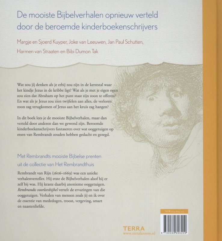 Achterkant van Rembrandts voorleesbijbel