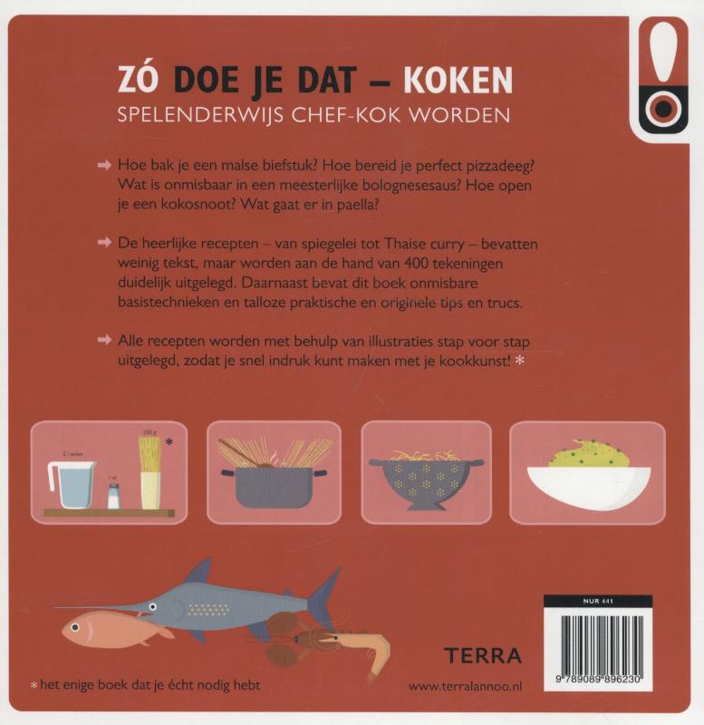 Achterkant van Zo doe je dat - koken