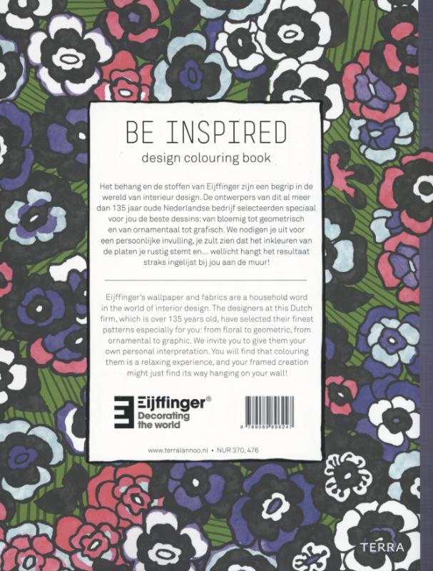 Achterkant van Be Inspired