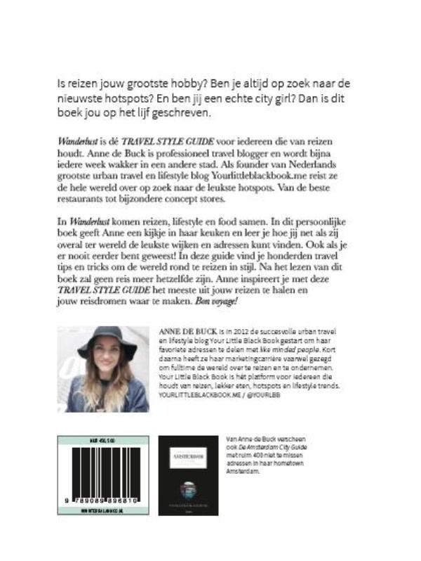 Achterkant van Wanderlust