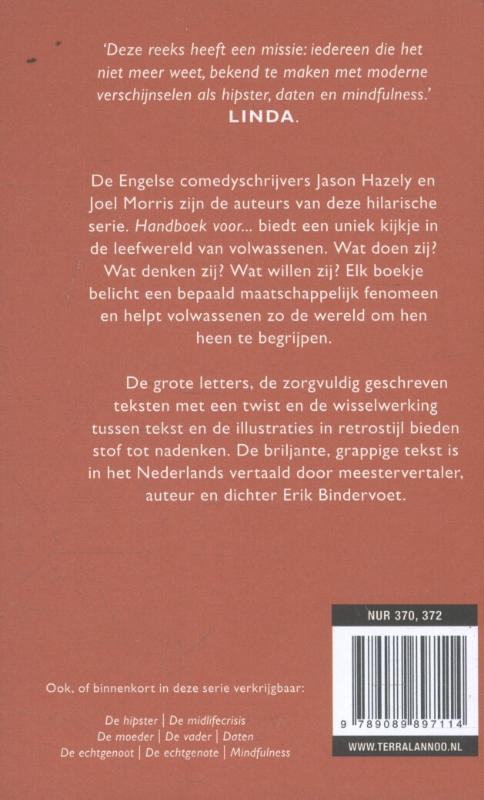 Achterkant van Handboek voor... de kater