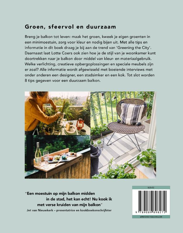 Achterkant van Balkon