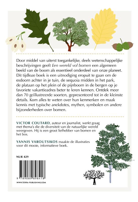 Achterkant van Een wereld vol bomen