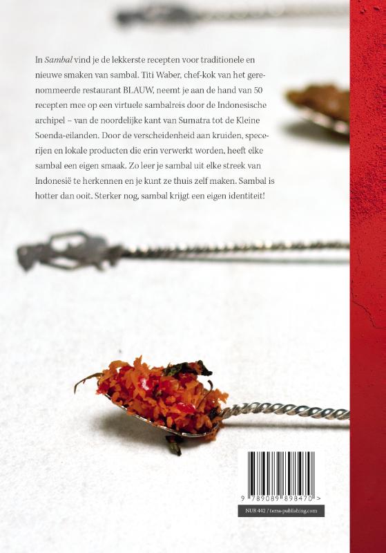 Achterkant van Sambal