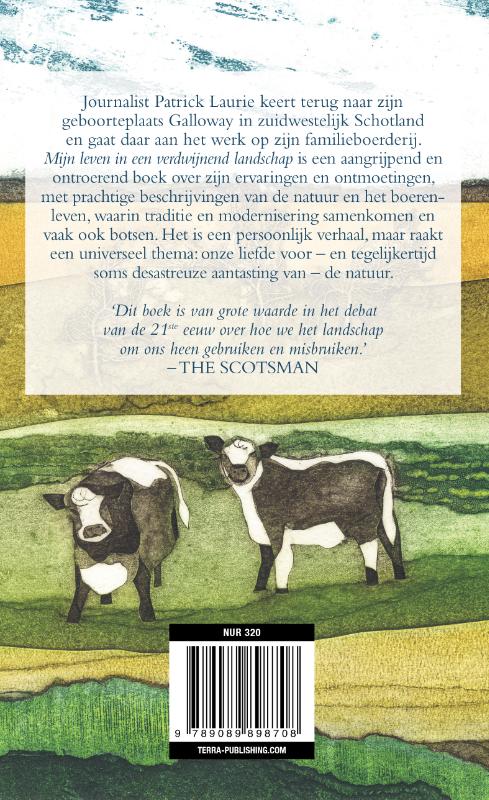 Achterkant van Mijn leven in een verdwijnend landschap
