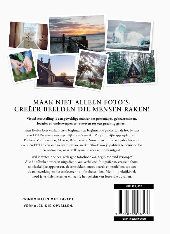 Achterkant van De Visual Storytelling Workshop