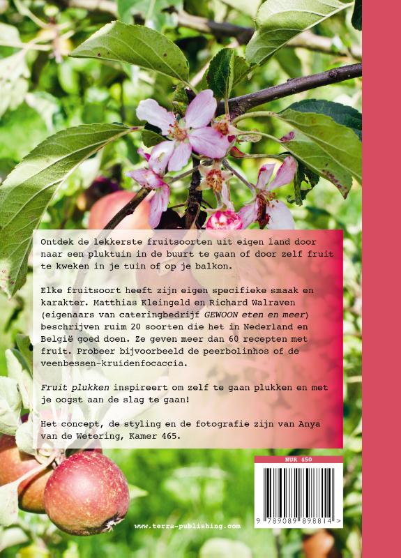 Achterkant van Fruit plukken