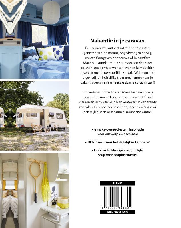 Achterkant van Caravan make-over