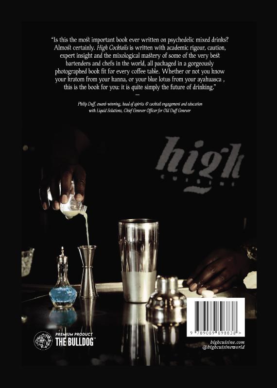 Achterkant van High Cocktails