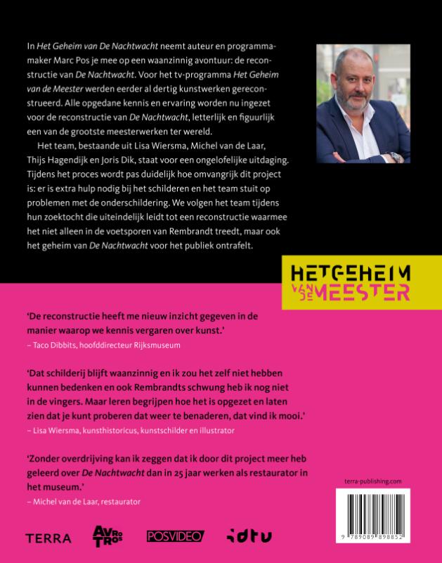 Achterkant van Het geheim van De Nachtwacht
