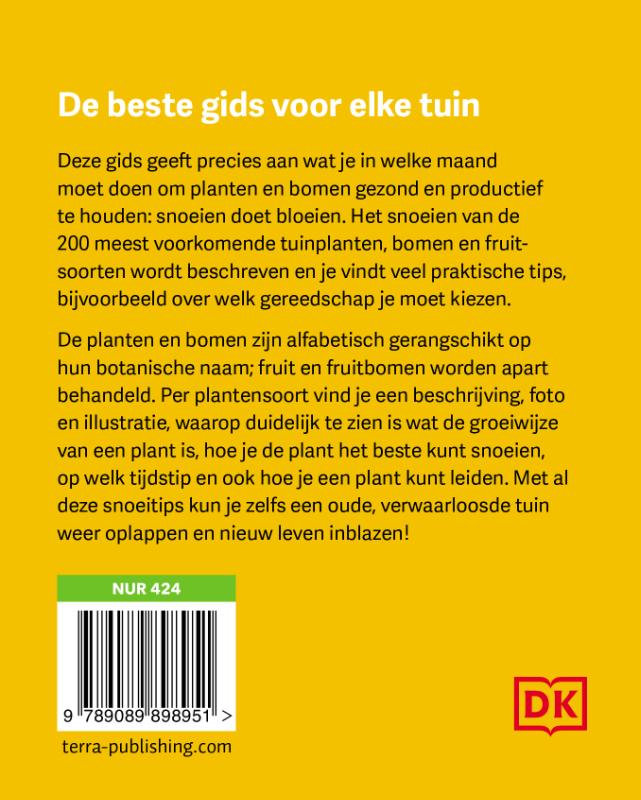 Achterkant van 200x snoeien
