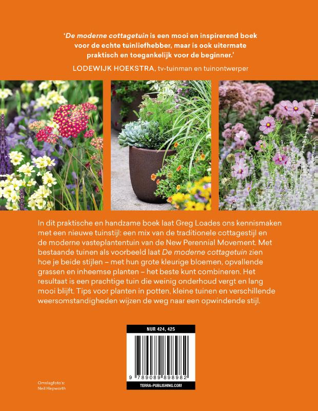 Achterkant van De moderne cottagetuin