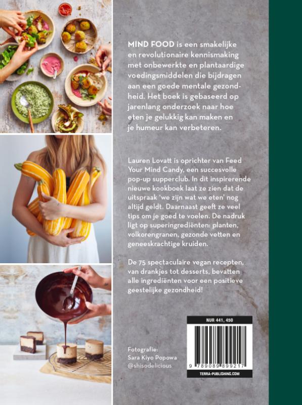 Achterkant van Mind Food