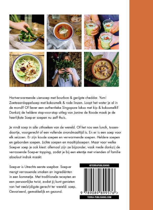 Achterkant van Soep-er