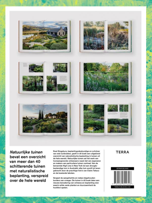 Achterkant van Natuurlijke tuinen