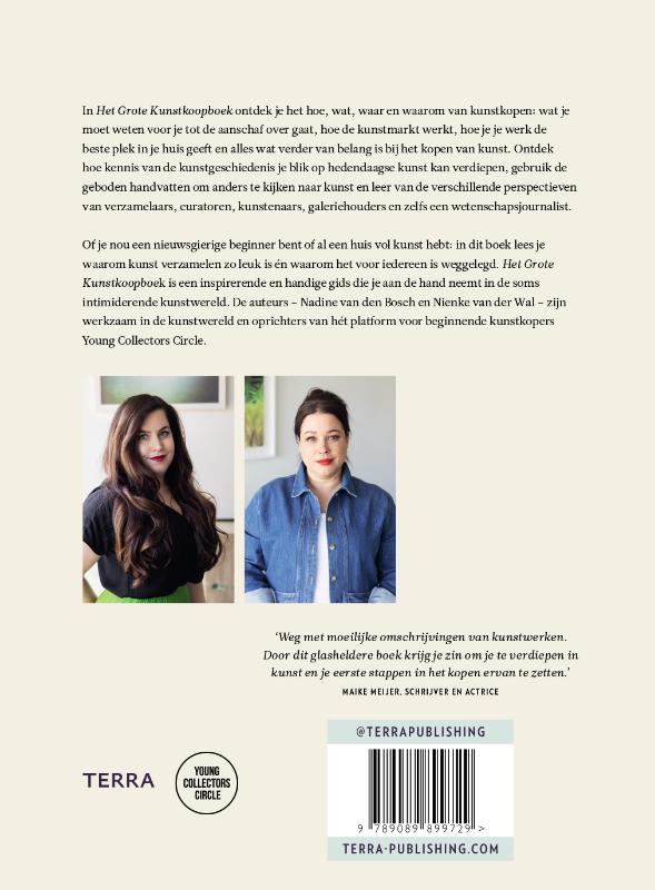 Achterkant van Het grote kunstkoopboek