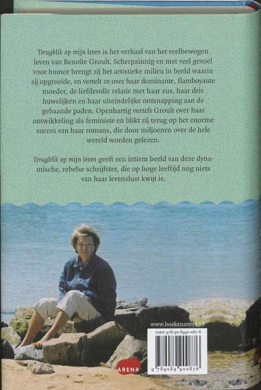 Achterkant van Terugblik op mijn leven