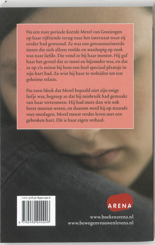 Achterkant van In mijn onschuld