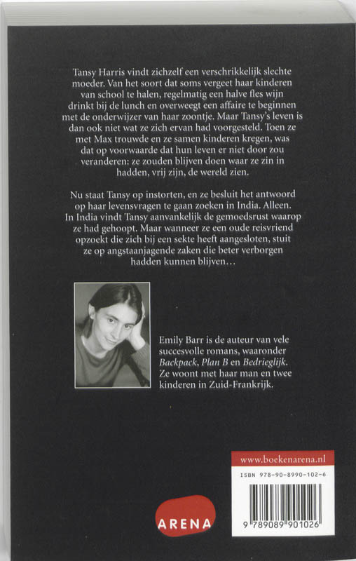 Achterkant van Back on track