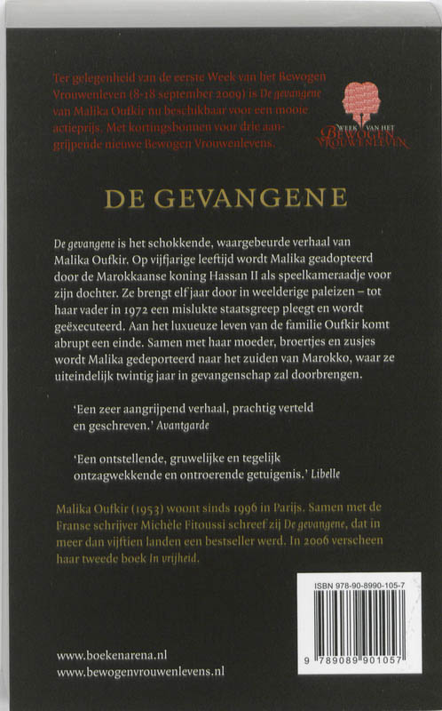Achterkant van De gevangene