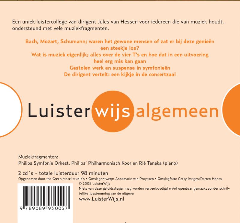 Achterkant van Gewoon ongehoord
