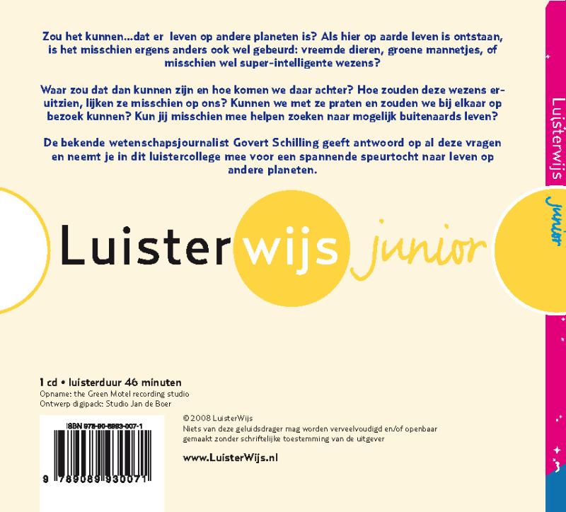 Achterkant van Hallo is daar iemand?