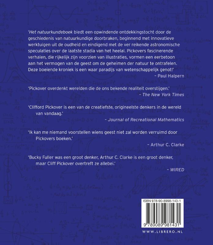 Achterkant van Het natuurkundeboek