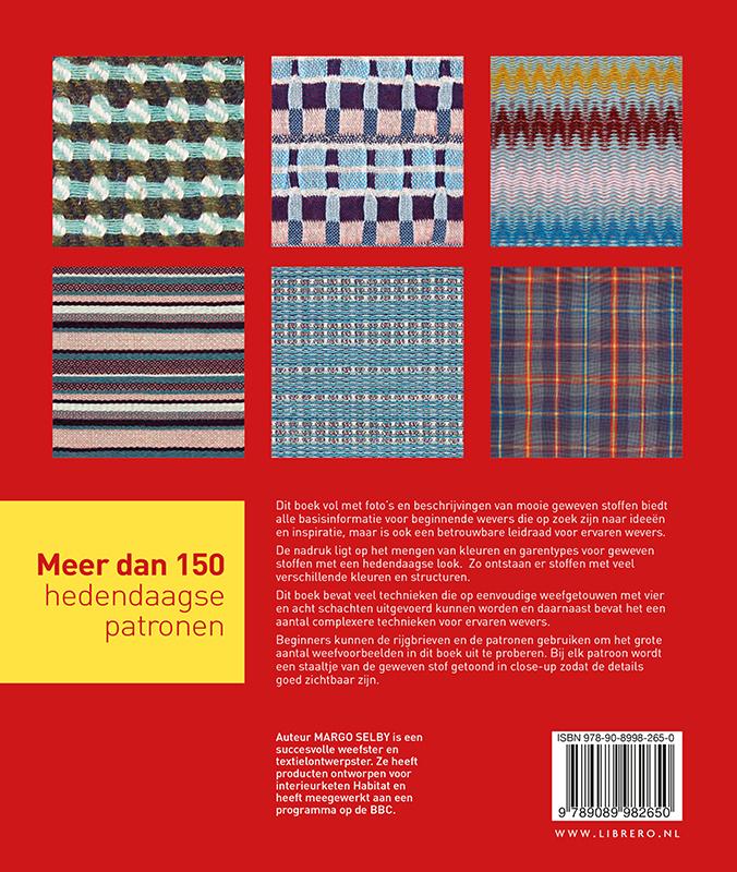 Achterkant van Hedendaagse weefpatronen