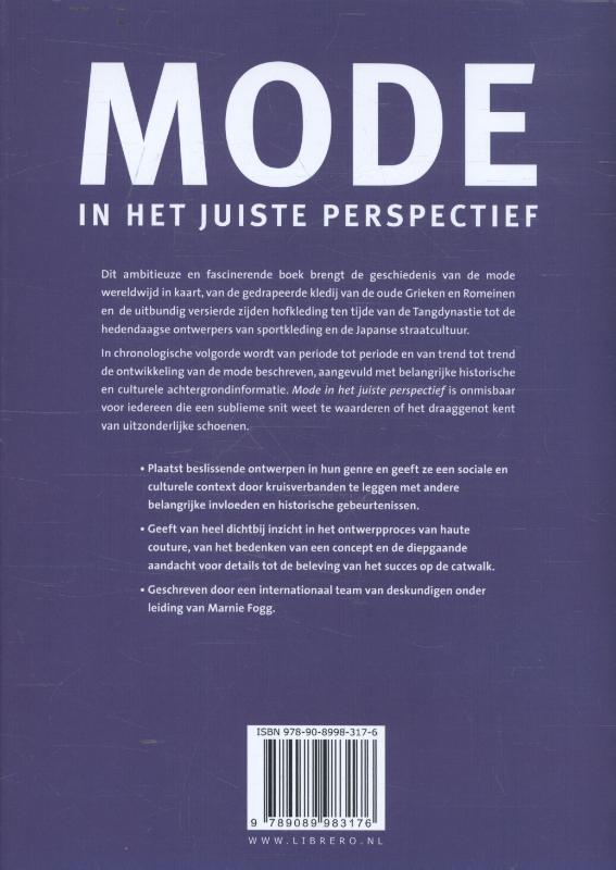 Achterkant van Mode in het juiste perspectief