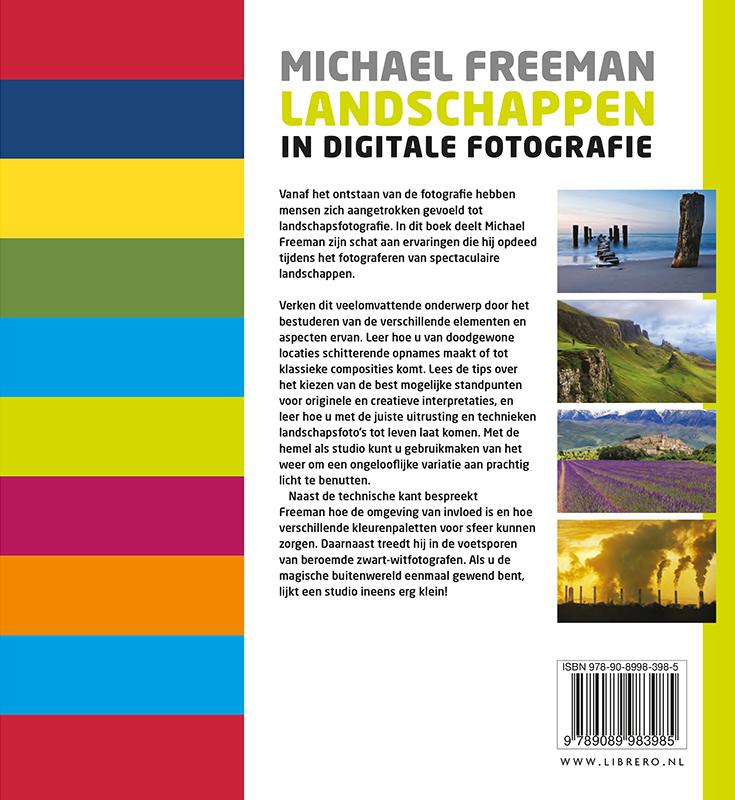 Achterkant van Landschappen in digitale fotografie