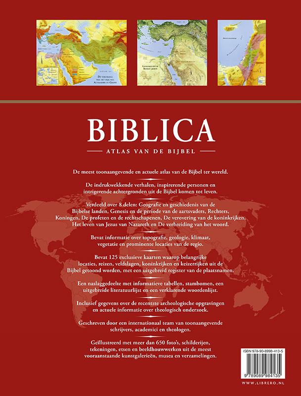 Achterkant van Biblica